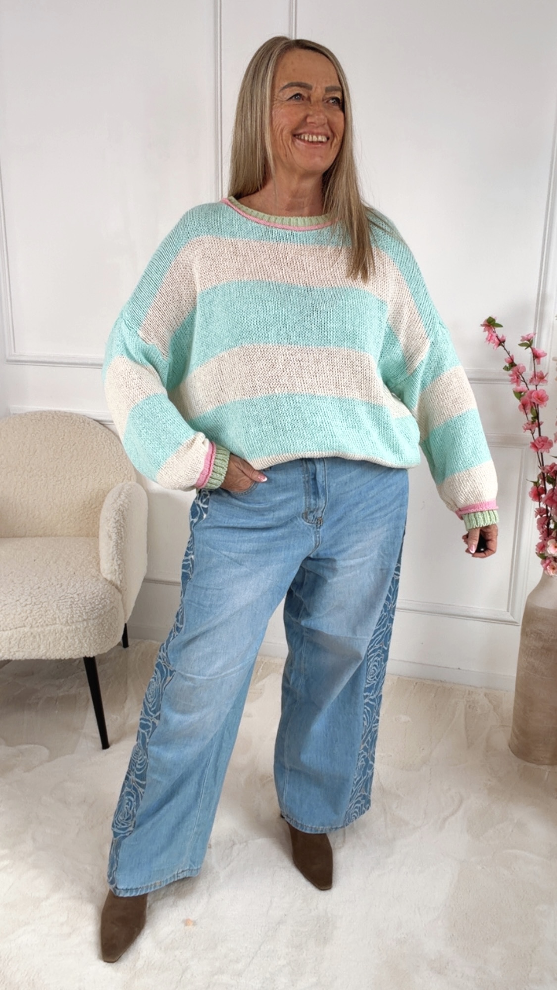 ✨ Strickpullover Alessira Made in Italy 34-42/44