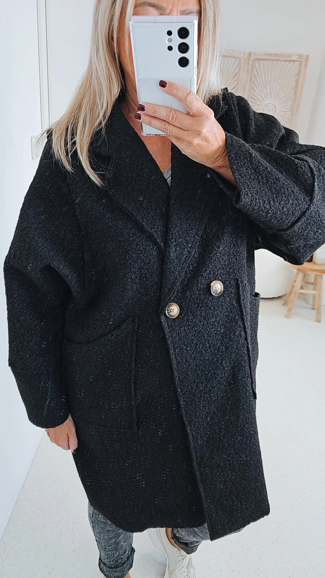 BACK AGAIN TEDDY COAT WICKY Mantel Jacke MADE IN ITALY 34-44 BACK AGAIN BACK AGAIN TEDDY COAT WICKY Mantel Jacke MADE IN ITALY 34-44 BACK AGAIN