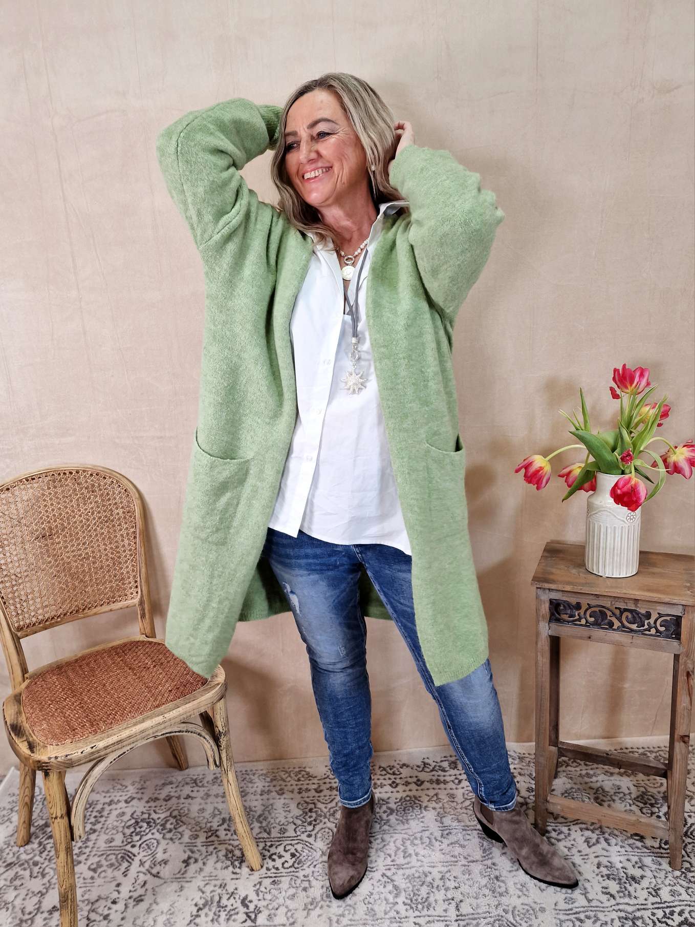 DESTROEYD JEANS MARIE - VARIANTENARTIKEL Denim Hose Skinny Blue Washed out DESTROEYD JEANS MARIE - VARIANTENARTIKEL Denim Hose Skinny Blue Washed out