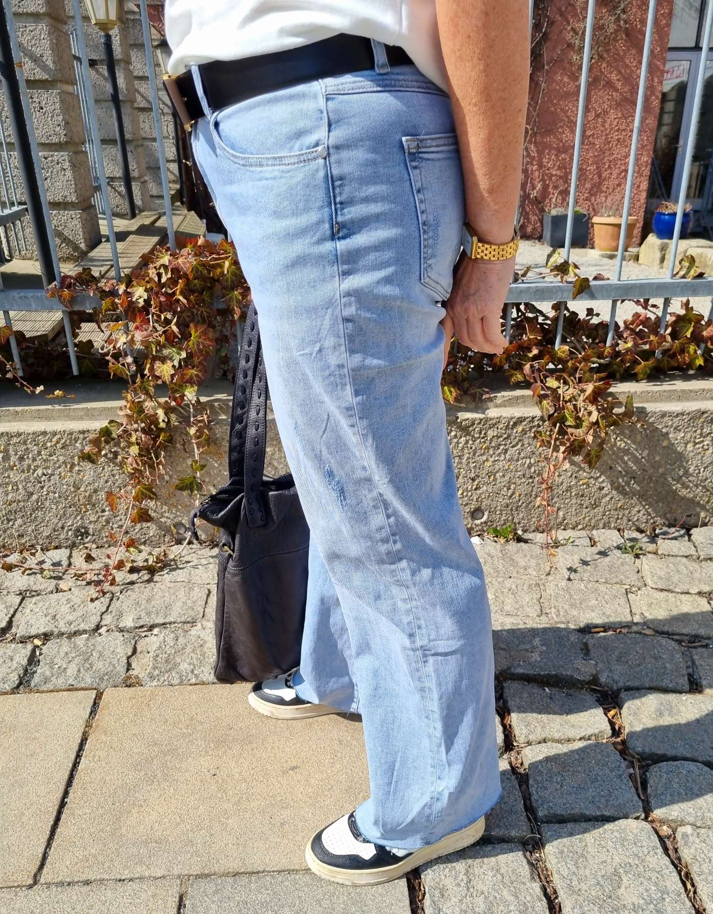 MARLENE JEANS ALEX - VARIANTENARTIKEL Denim Schlag Hose blue MARLENE JEANS ALEX - VARIANTENARTIKEL Denim Schlag Hose blue