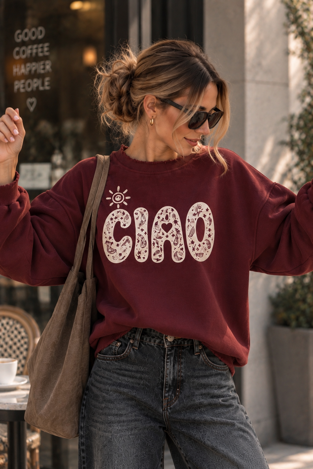 CIAO Statement Sweater I SW0126 I 34-42 I Made in Italy