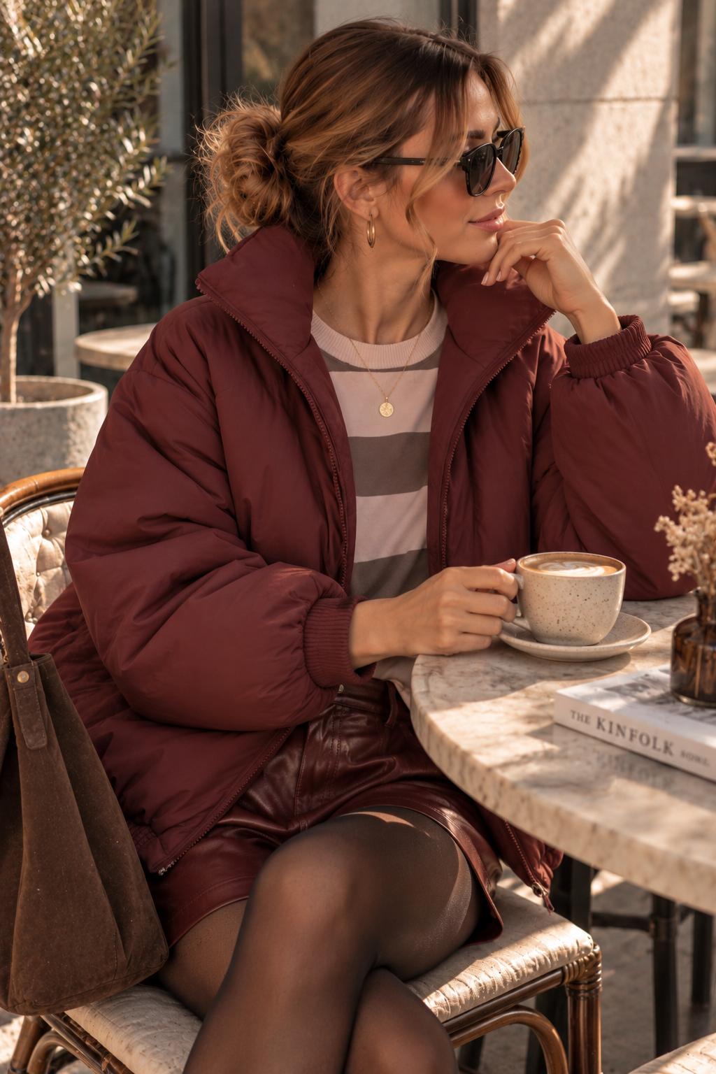 Jacke Puffy Monika – lässiger Allrounder für die Übergangszeit Made in Italy 34-42