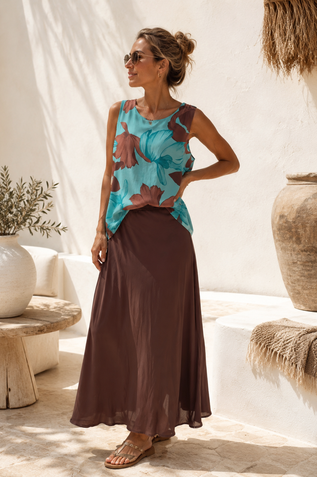 Top „Turchese“ – Kofferware Made in Italy Gr. 34-42