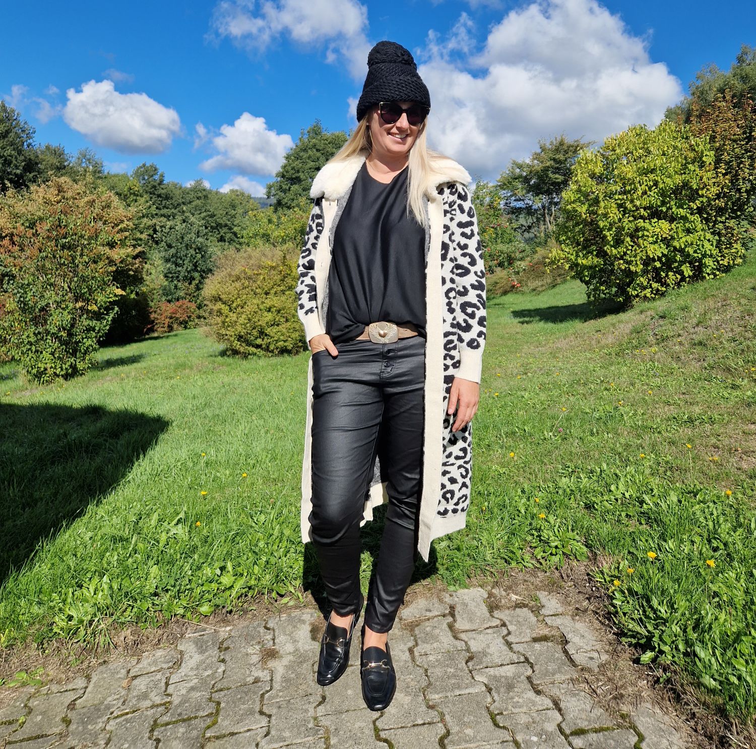 LUXURY KNIT COAT MIRINA CREME LEO 34-42 Strickmantel Mantel Cardigen Italy Kollektion LUXURY KNIT COAT MIRINA CREME LEO 34-42 Strickmantel Mantel Cardigen Italy Kollektion