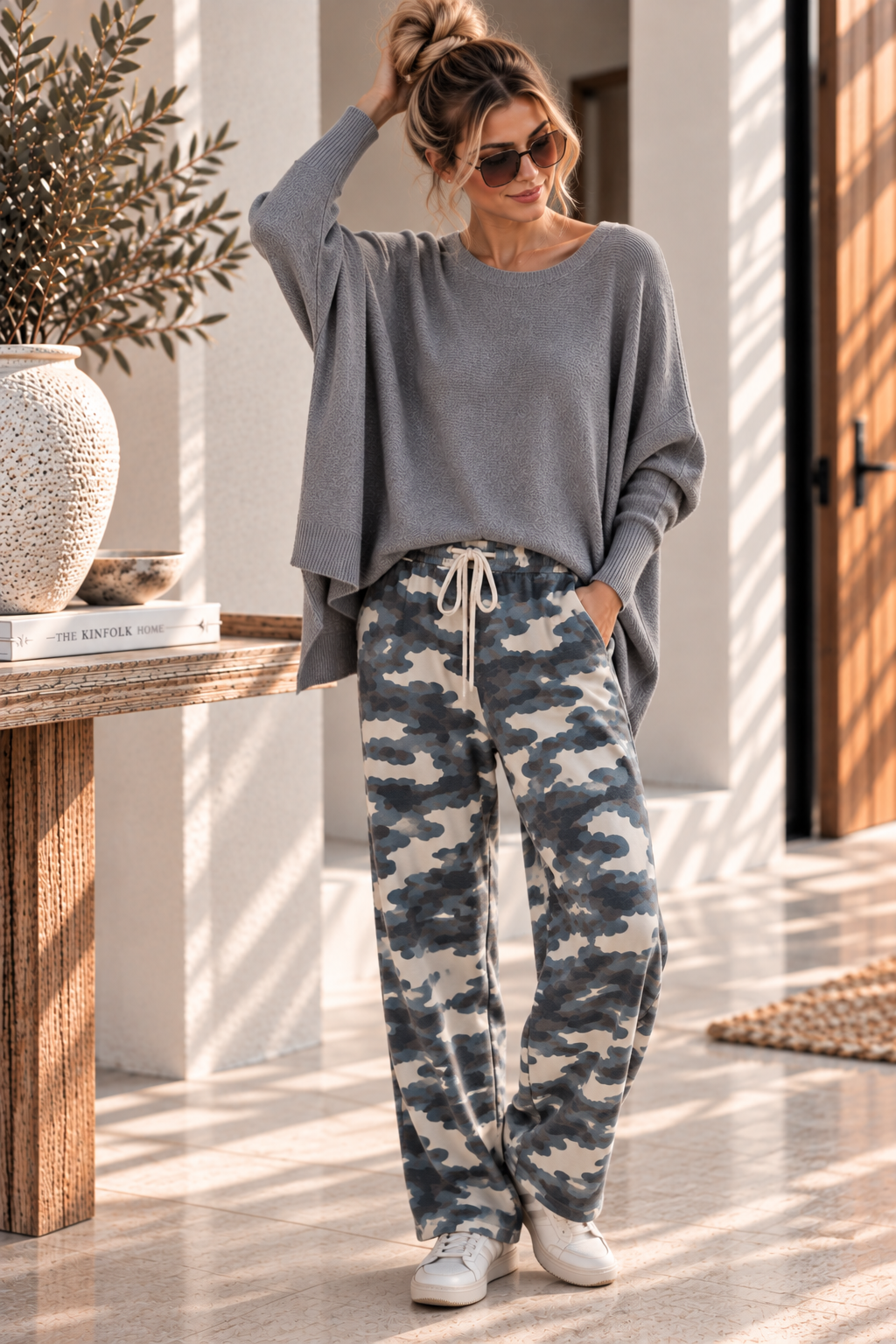 OVERSIZE KNIT SWEATER SIGRID Made in Italy 34-44/46 Strick Pullover