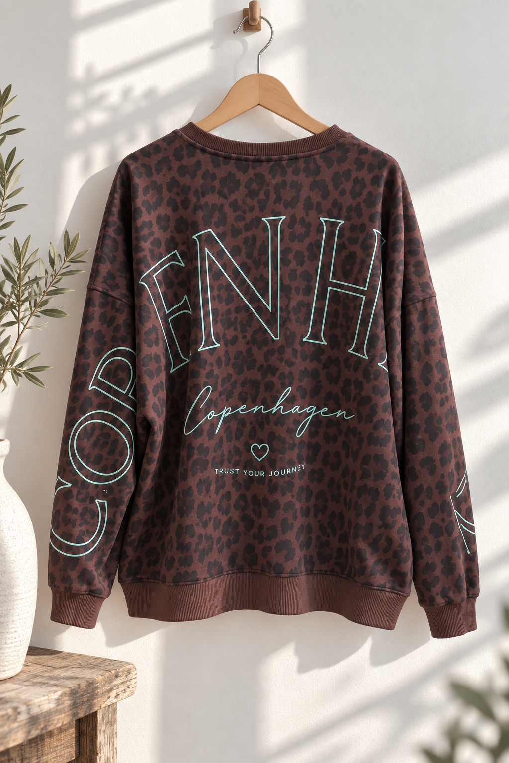 Sweatshirt Copenhagen LEO  SW0080 lässiger Oversize-Look I Made in Italy 34-42/44