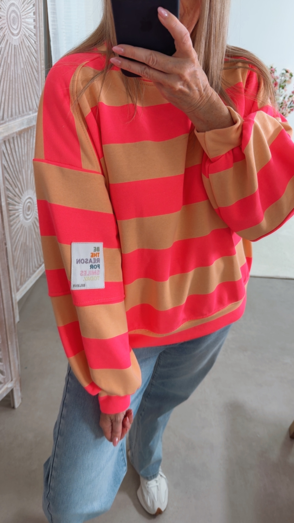 SWEATER PINA STRIPES Made in Italy 36 - 42