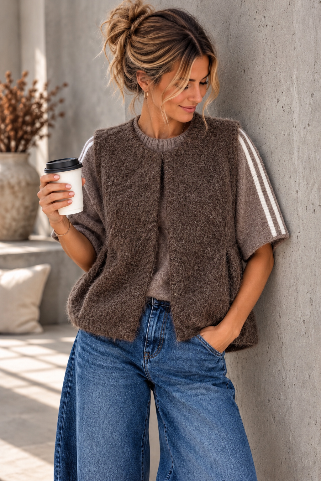 Fluffy UNI Weste I W0167 I 34-42 I Made in Italy
