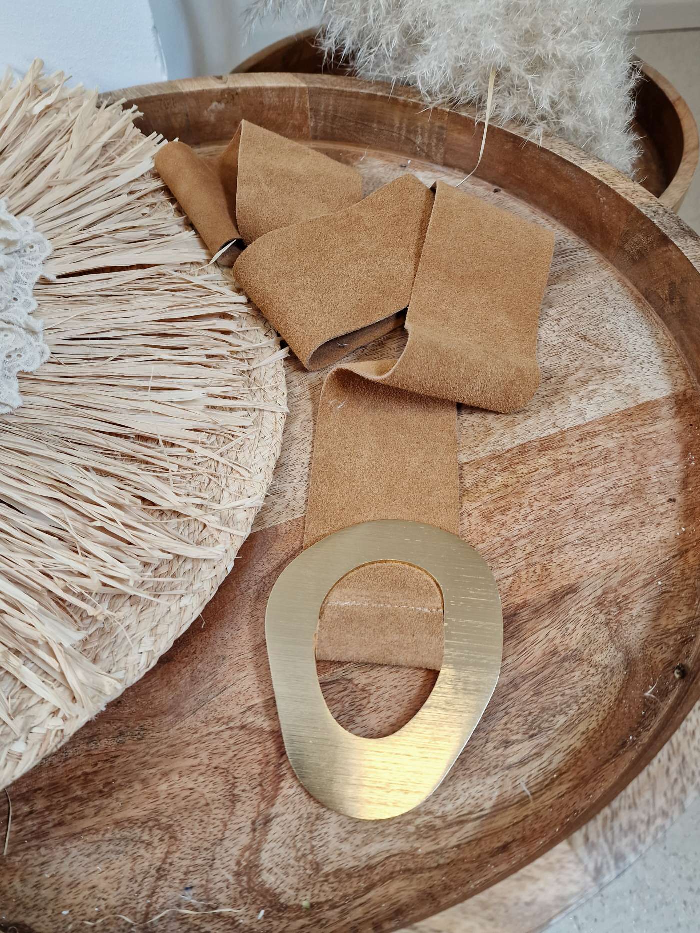 BELT WILDLEDER GÜRTEL MICHAELA CAMEL Echt Leder Gürtel Ledergürtel Wildledergürtel