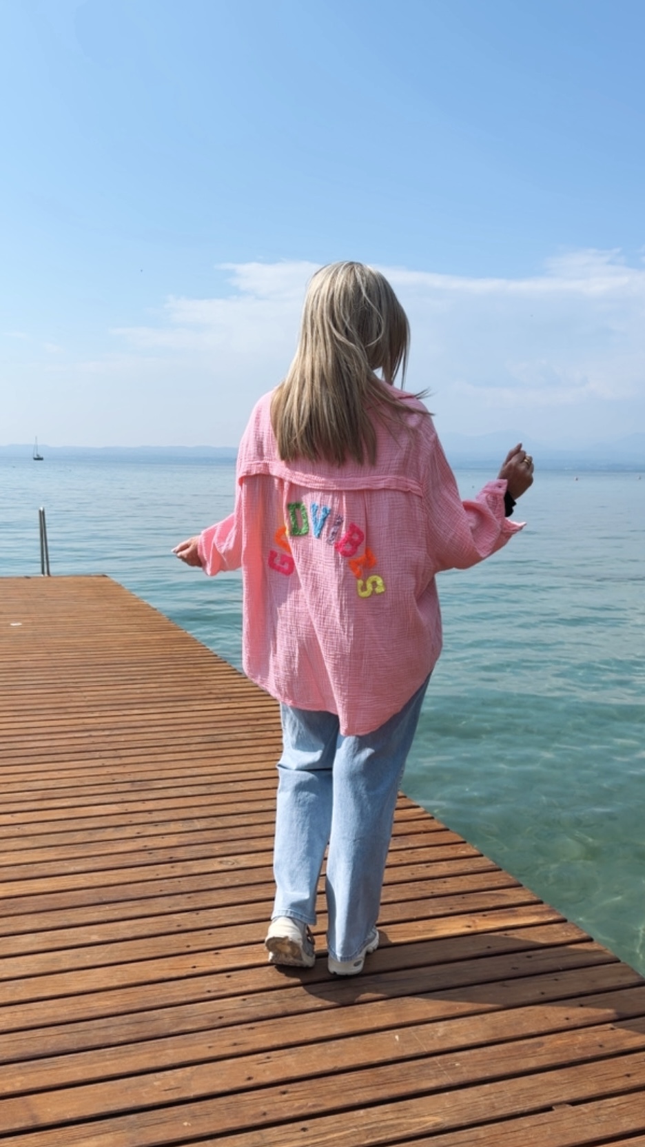 Musselinbluse Goodvibes 34 - 44 Made in Italy