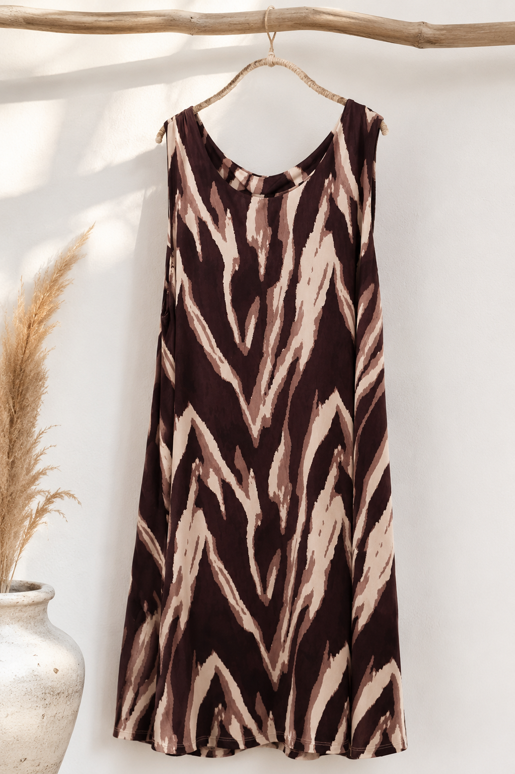 Kofferkleid MARINA Made in Italy Gr. 34-44 Viskose Mix Kleid