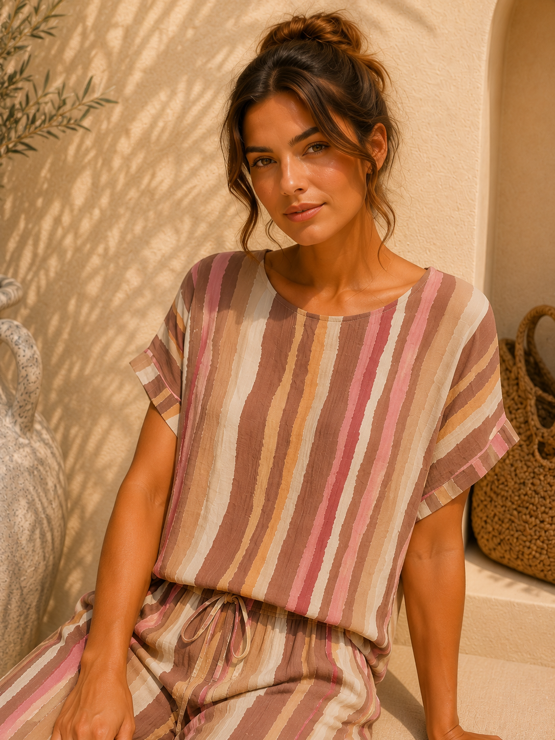 Bluse Tabarca Stripes Made in Italy 34-40/42