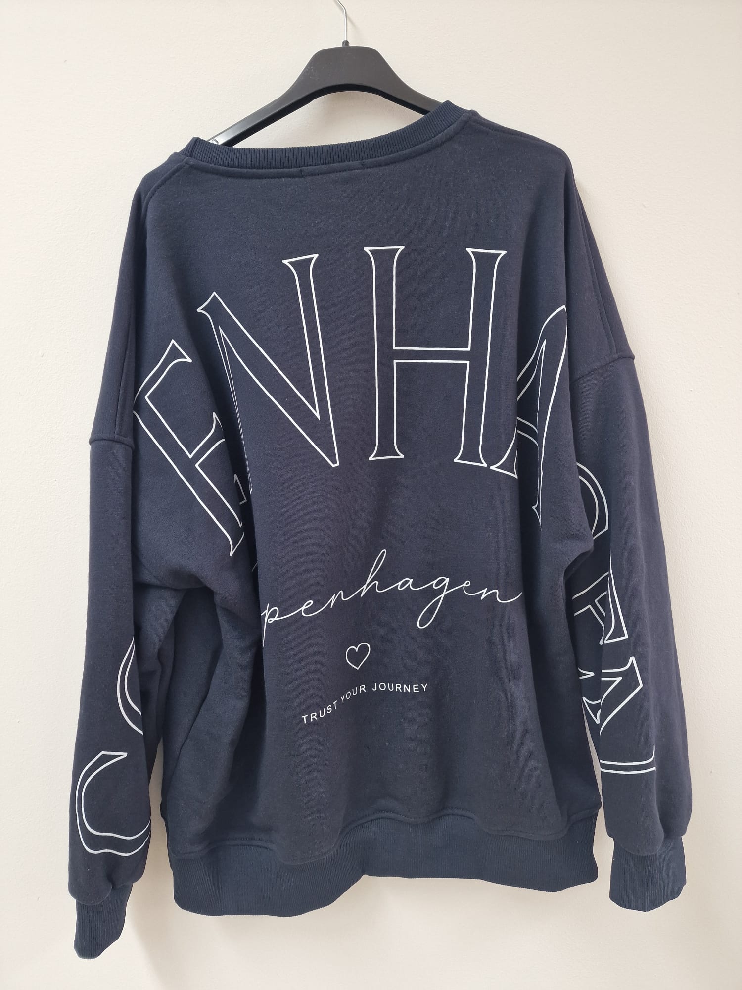 Sweatshirt Copenhagen I NO. SW0016 I lässiger Oversize-Look I Made in Italy 34-42/44