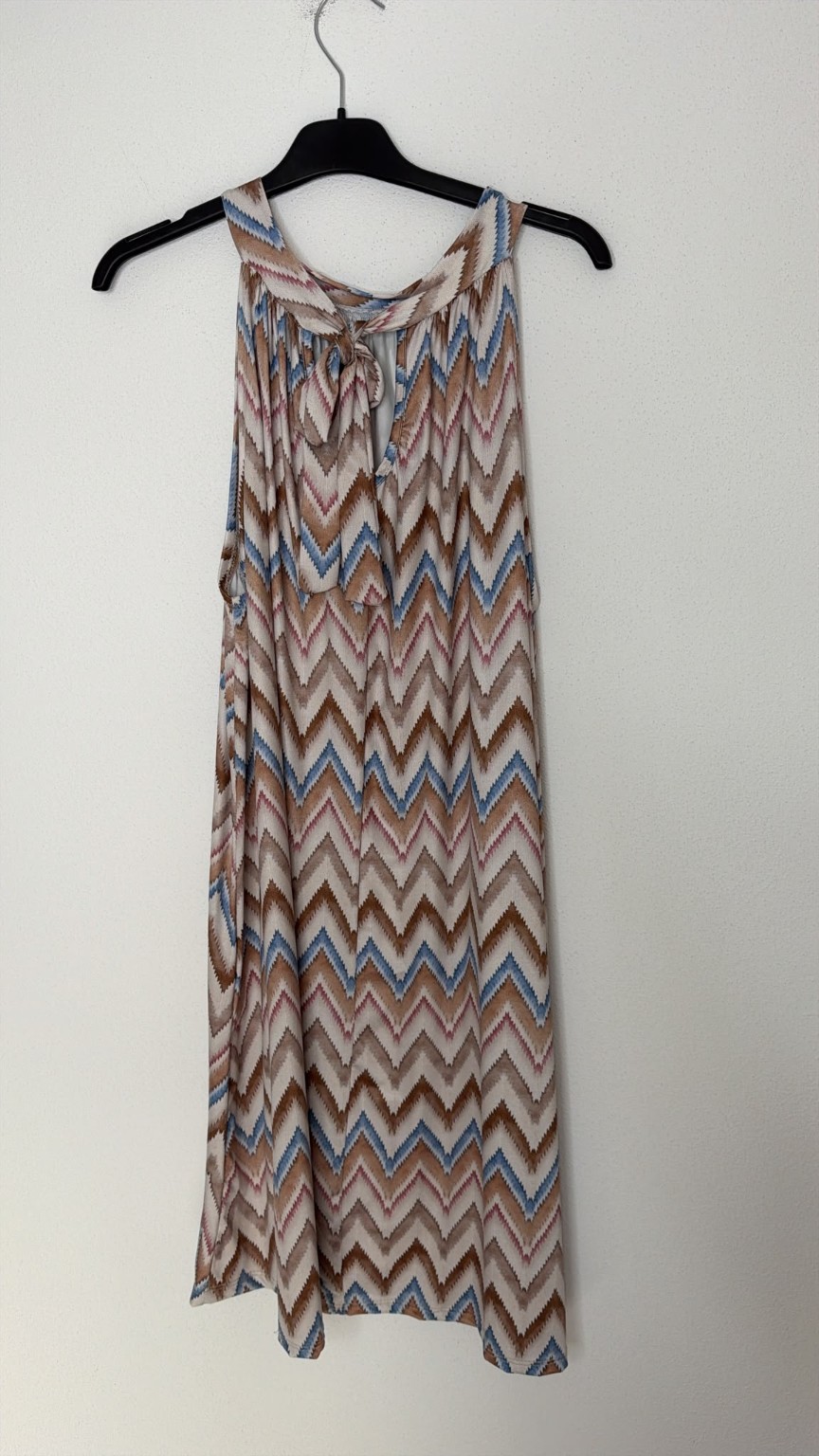 Kleid Bellara Zickzack-Muster Made in Italy 34-40/42