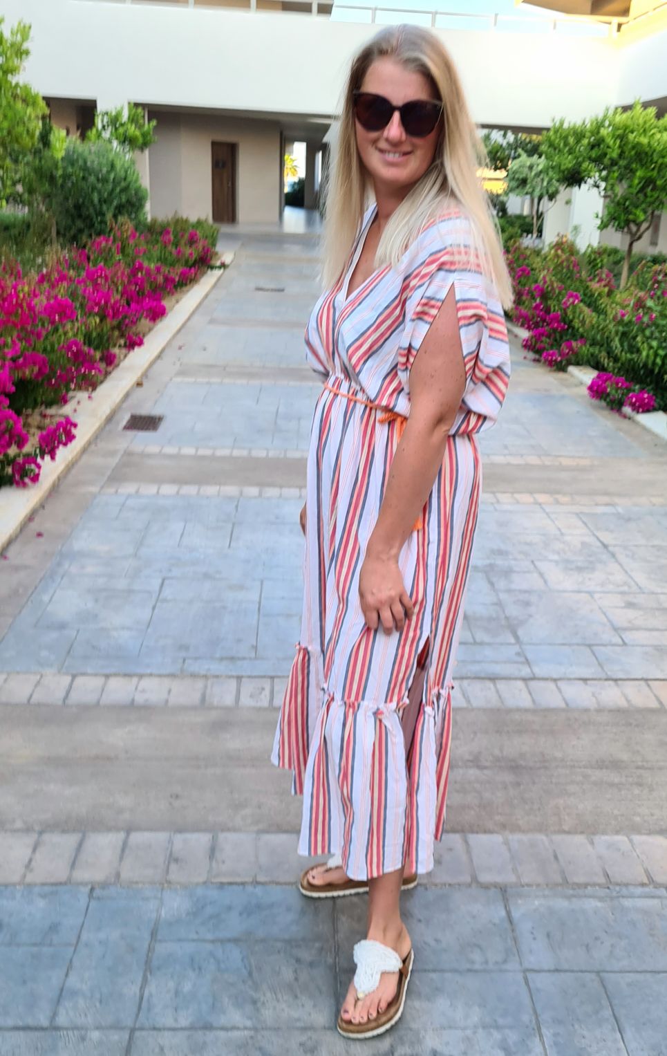MAXI DRESS RIVA 34-42 Made in Italy Maxi Kleid Sommer Strandkleid MAXI DRESS RIVA 34-42 Made in Italy Maxi Kleid Sommer Strandkleid