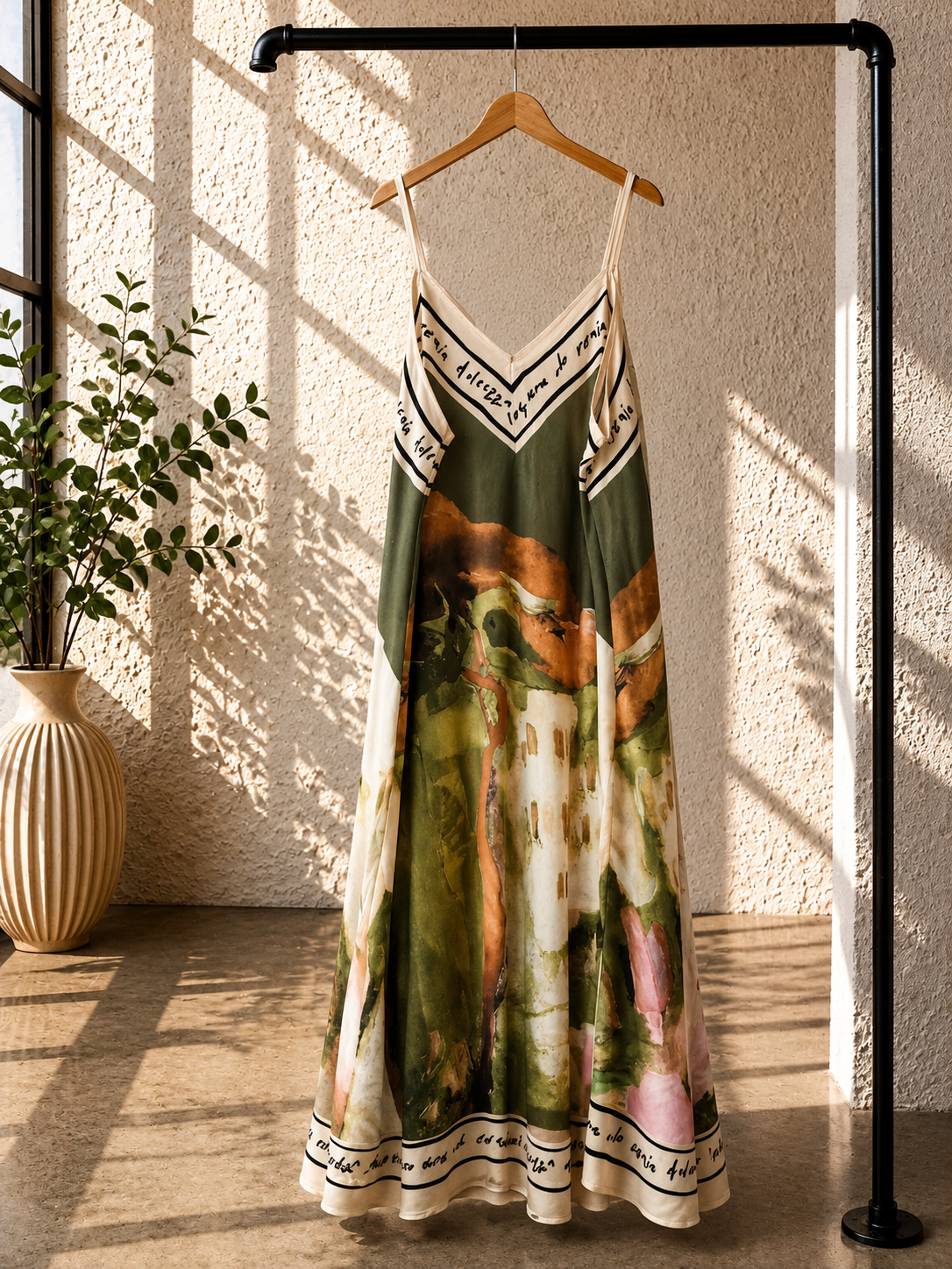 Kleid Lucca – Made in Italy – kurzes Sommerkleid mit mediterranem Flair – passend bis ca. Größe 42