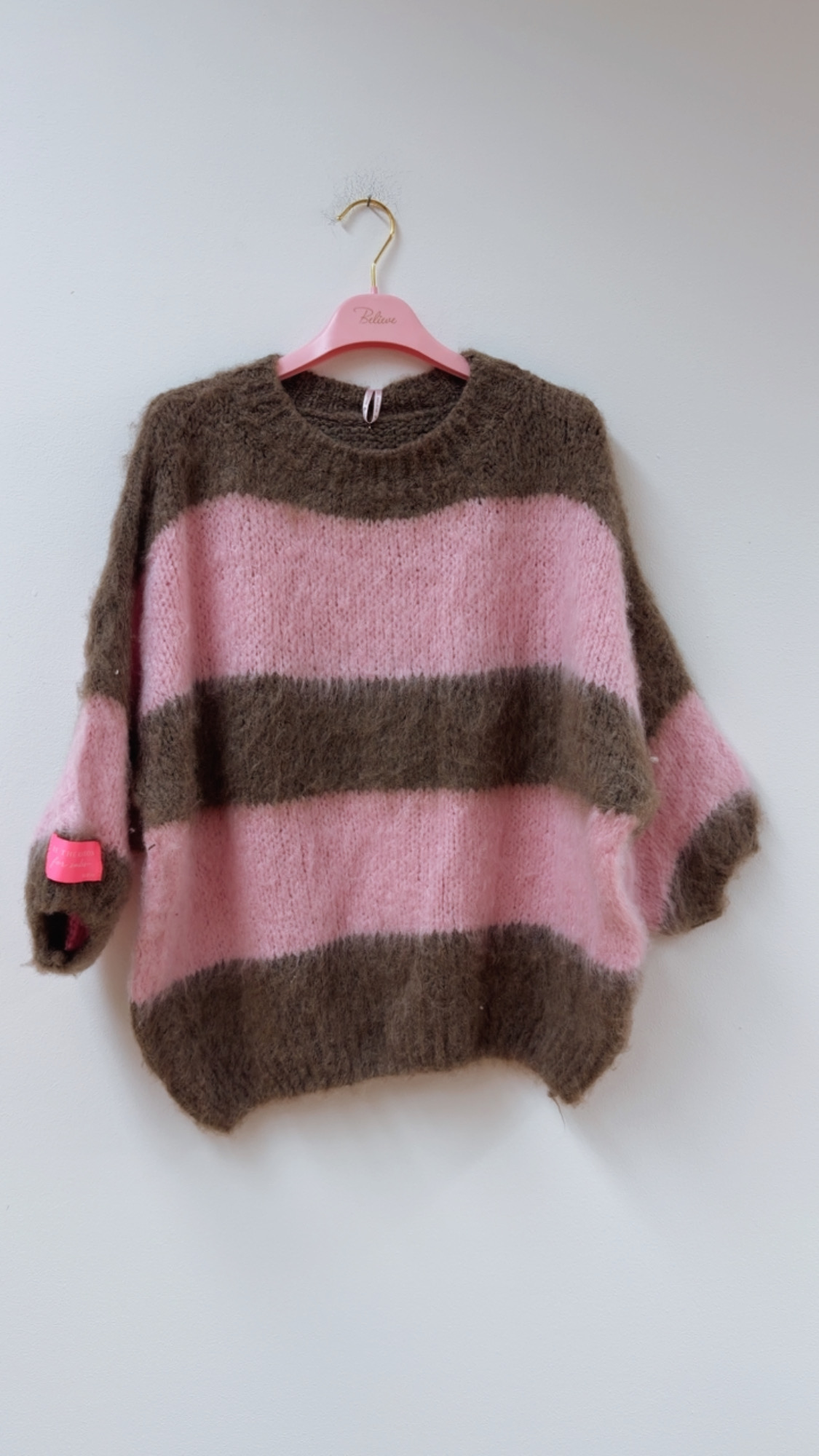 Kuschelpullover SP0082 – Made in Italy Gr. 34-42 Strick Pullover