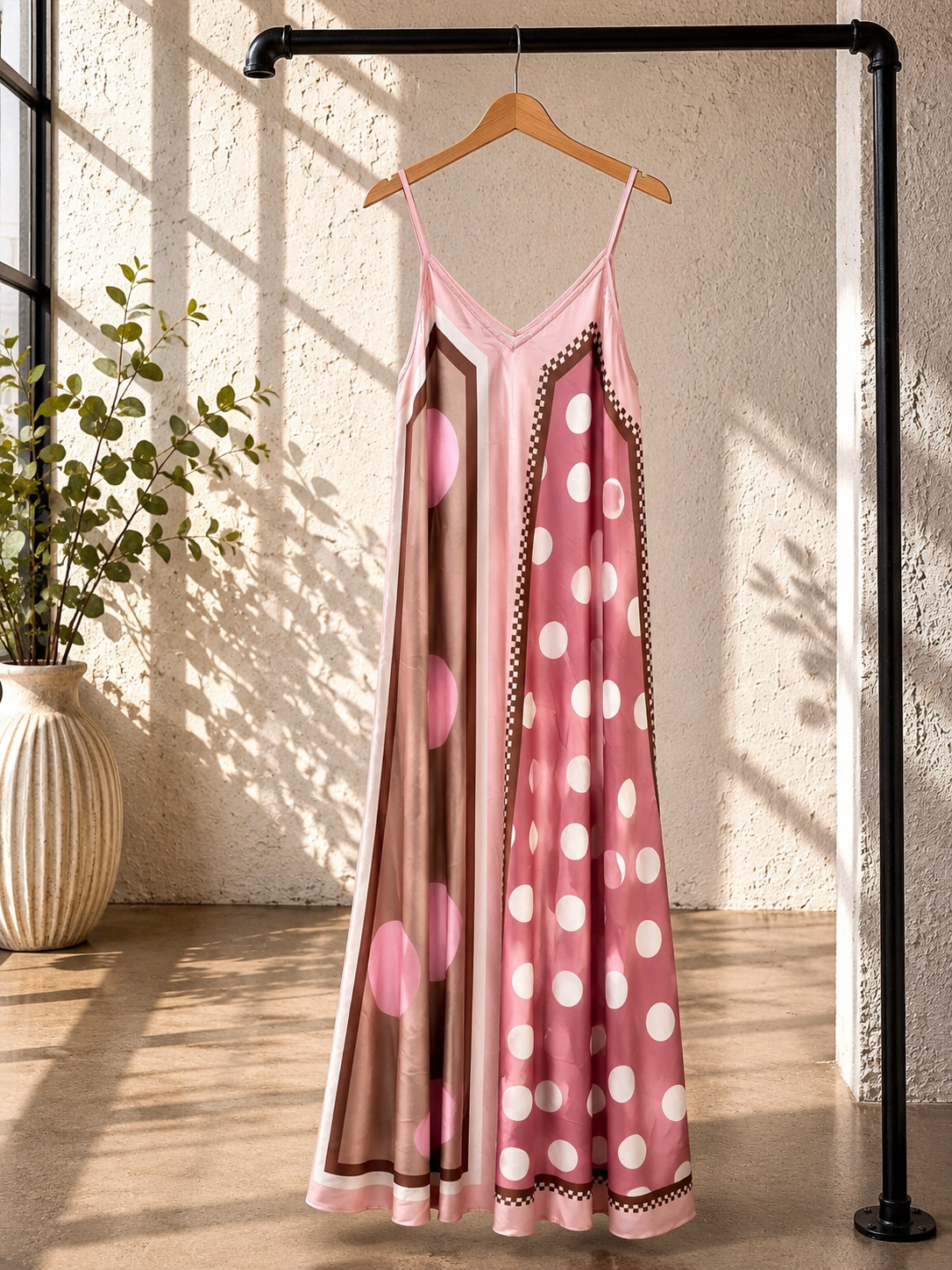 Polka Dots Kleid Ronda – Made in Italy | passend bis Größe 42