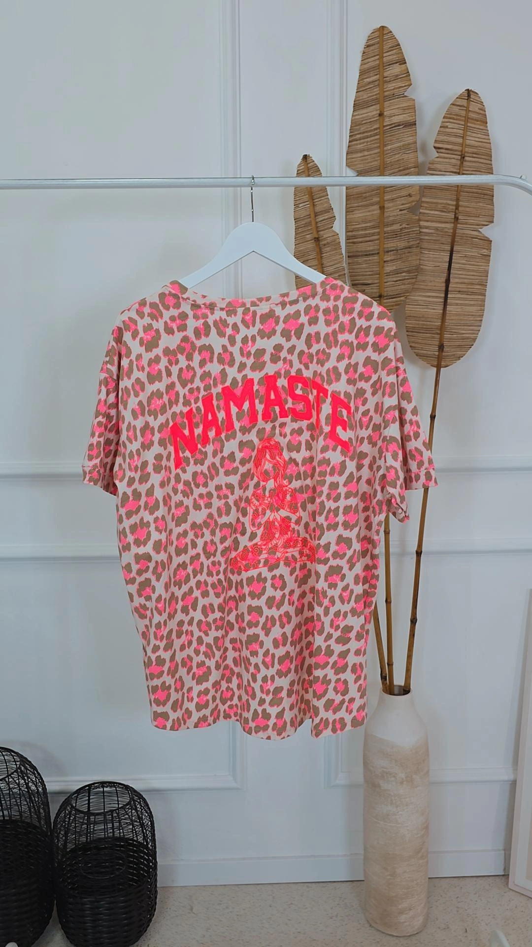 BASIC SHIRT URSULA LEO NAMASTE Vokuhila Made in Italy 36 -44