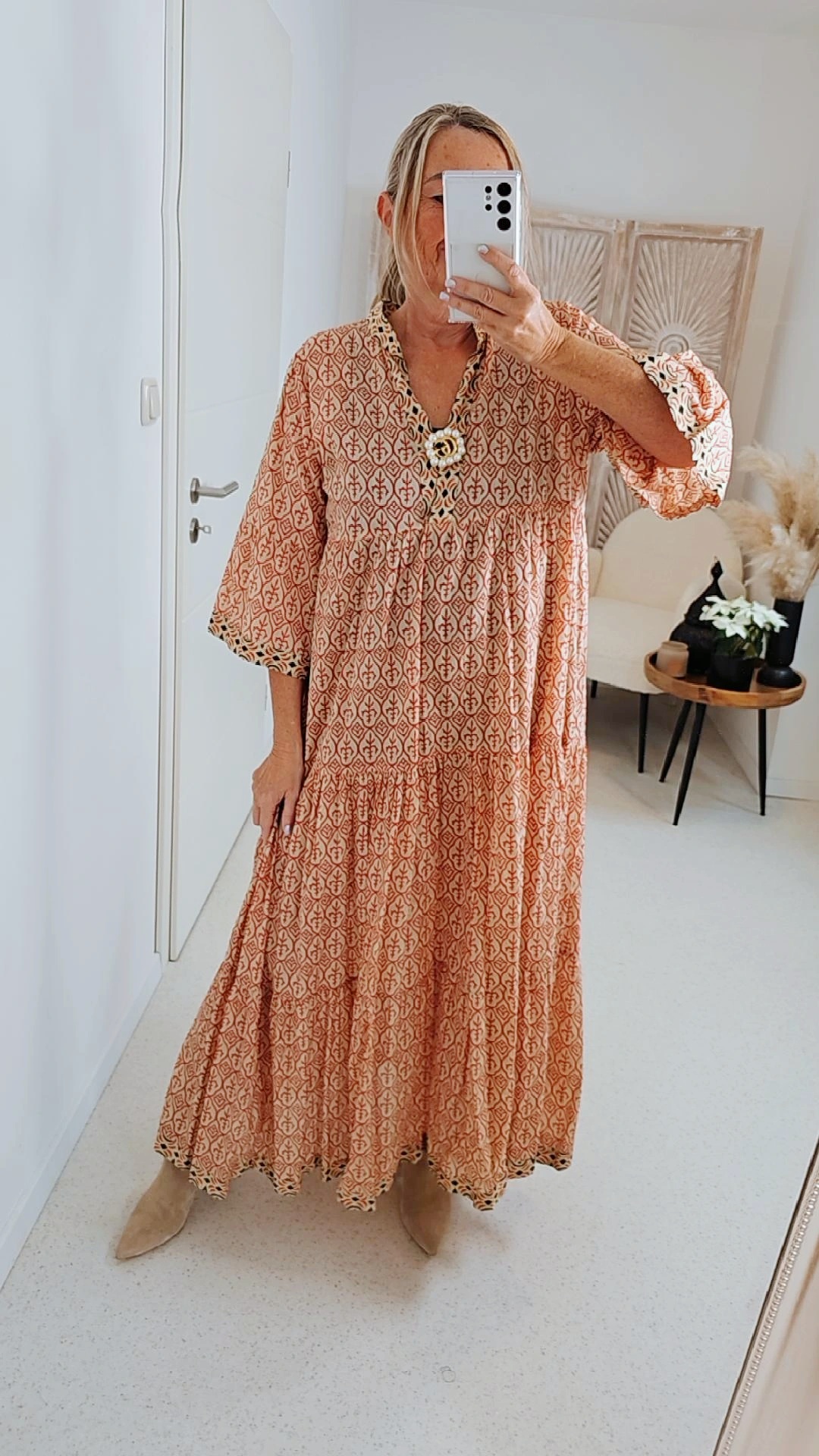 TUNIKA KLEID MADISON ROT 34-42 Italy Style langes Sommerkleid DRESS TUNIKA KLEID MADISON ROT 34-42 Italy Style langes Sommerkleid DRESS