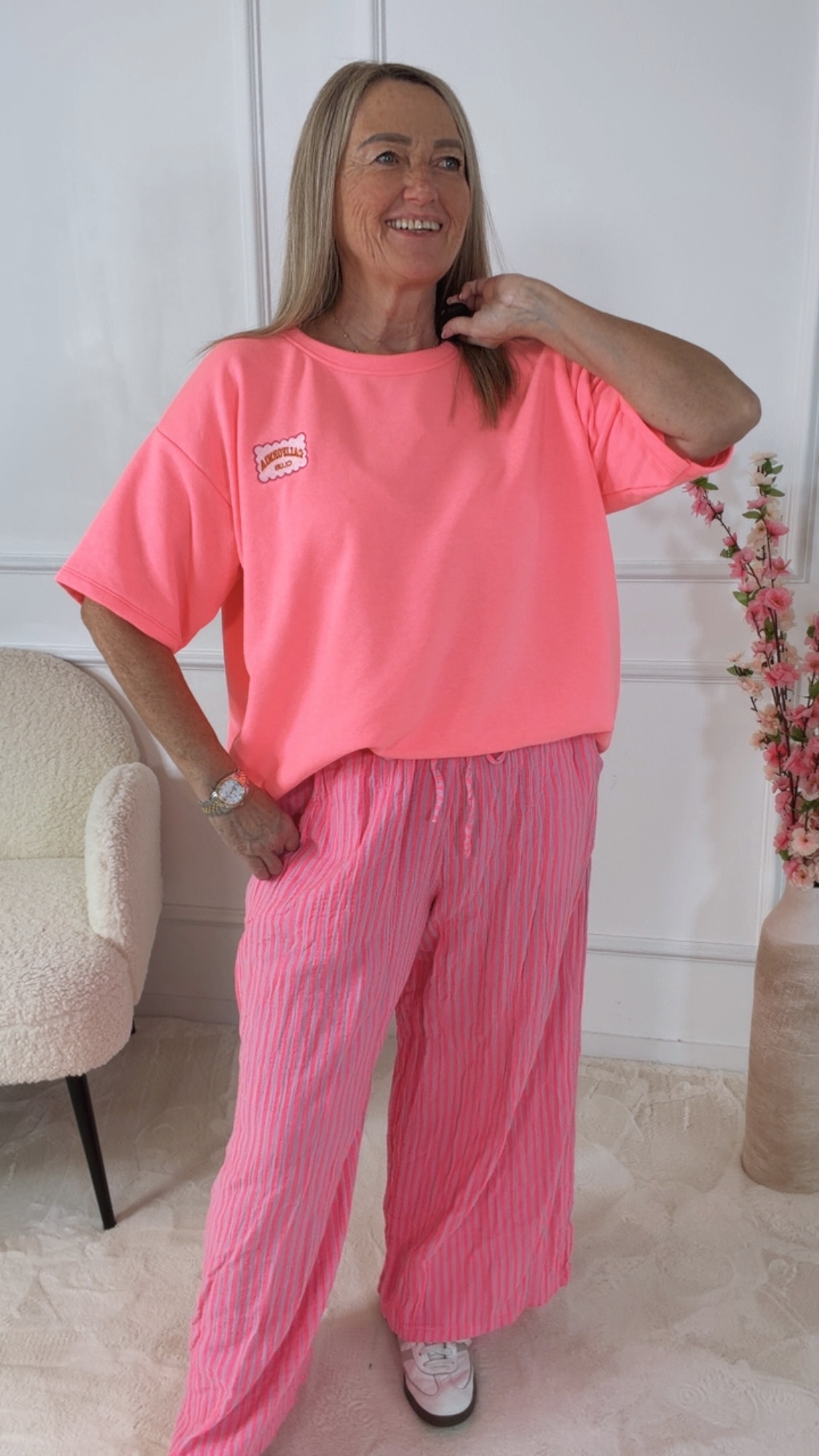 T-Shirt Sweater Eudossia Sweatshirt Made in Italy 34-42/44