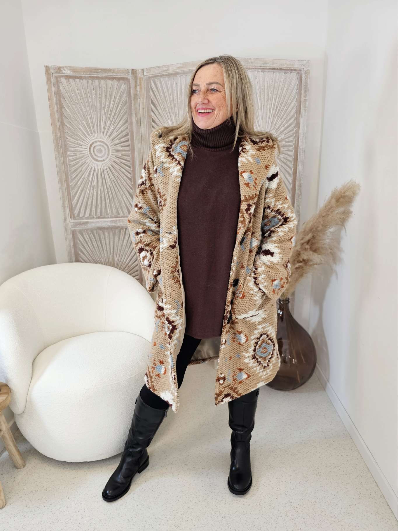 LANGE JACKE OLAF 34 - 42 Coat Short Made in Italy Mantel Kapuze CAMEL LANGE JACKE OLAF 34 - 42 Coat Short Made in Italy Mantel Kapuze CAMEL