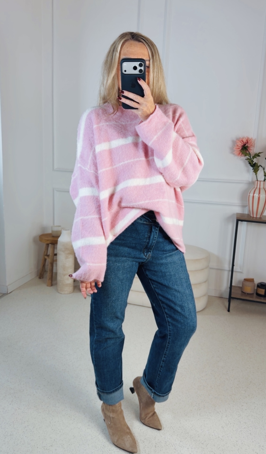 JEANS BARI PUSH-UP-EFFEKT DENIM BLUE Made in Italy Variantenartikel 78271-66 Hose