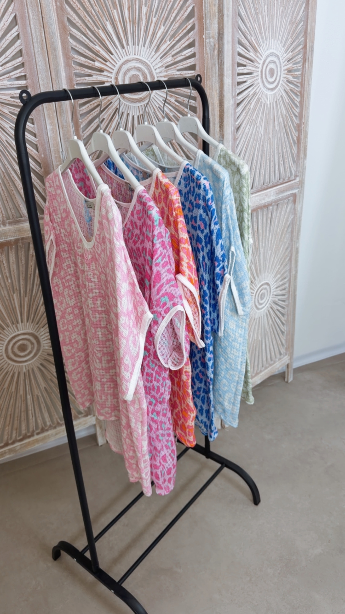 Leo-Shirt „Sambia“ – Made in Italy 🌸 Größe 34 bis 40/42