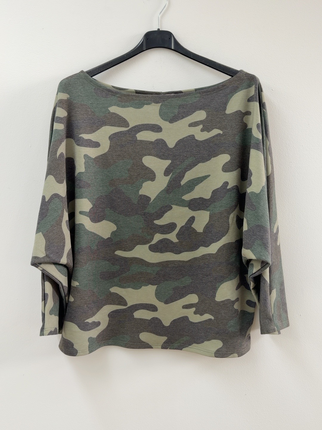 LONGSLEEVE CAMOUFLAGE Made in Italy Gr. 36 - 46 LS0108 Sweater
