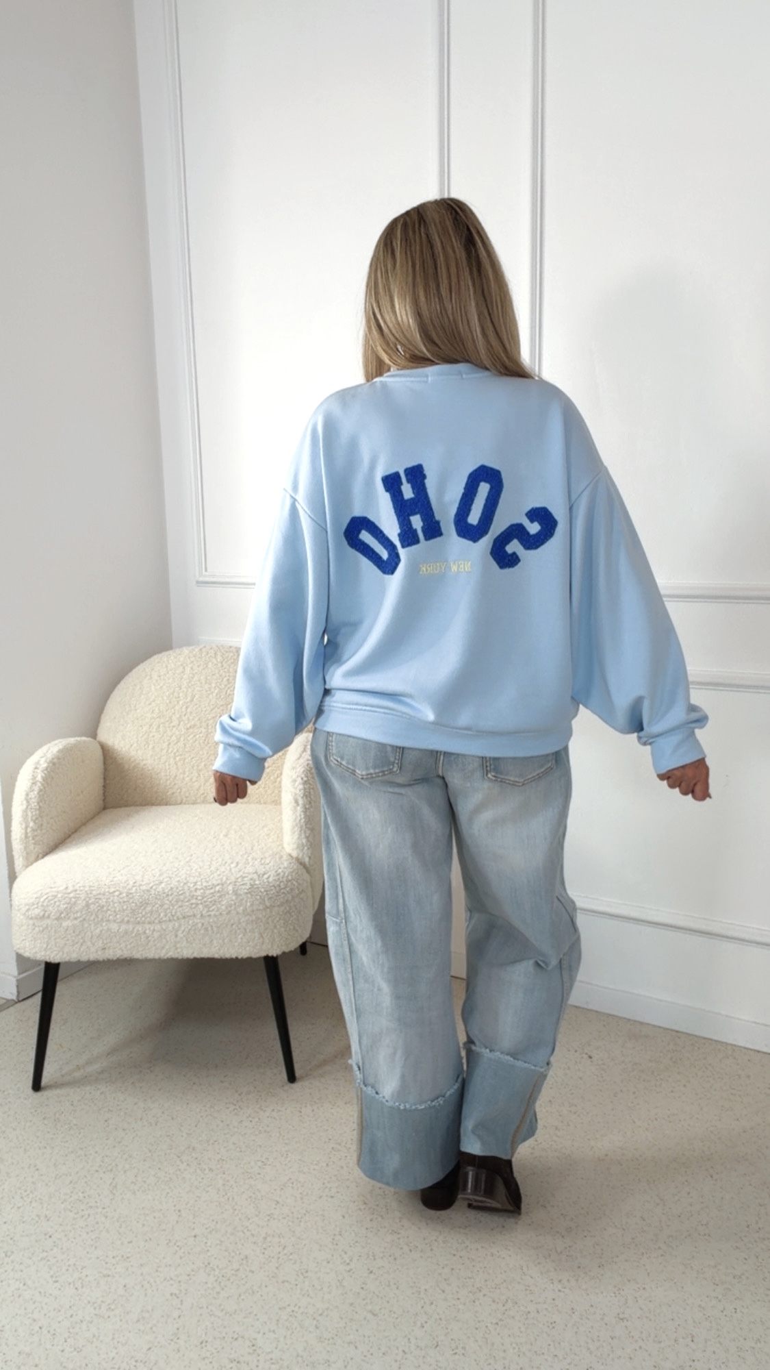 STATEMENT SWEATER SOHO Made in Italy 34-42