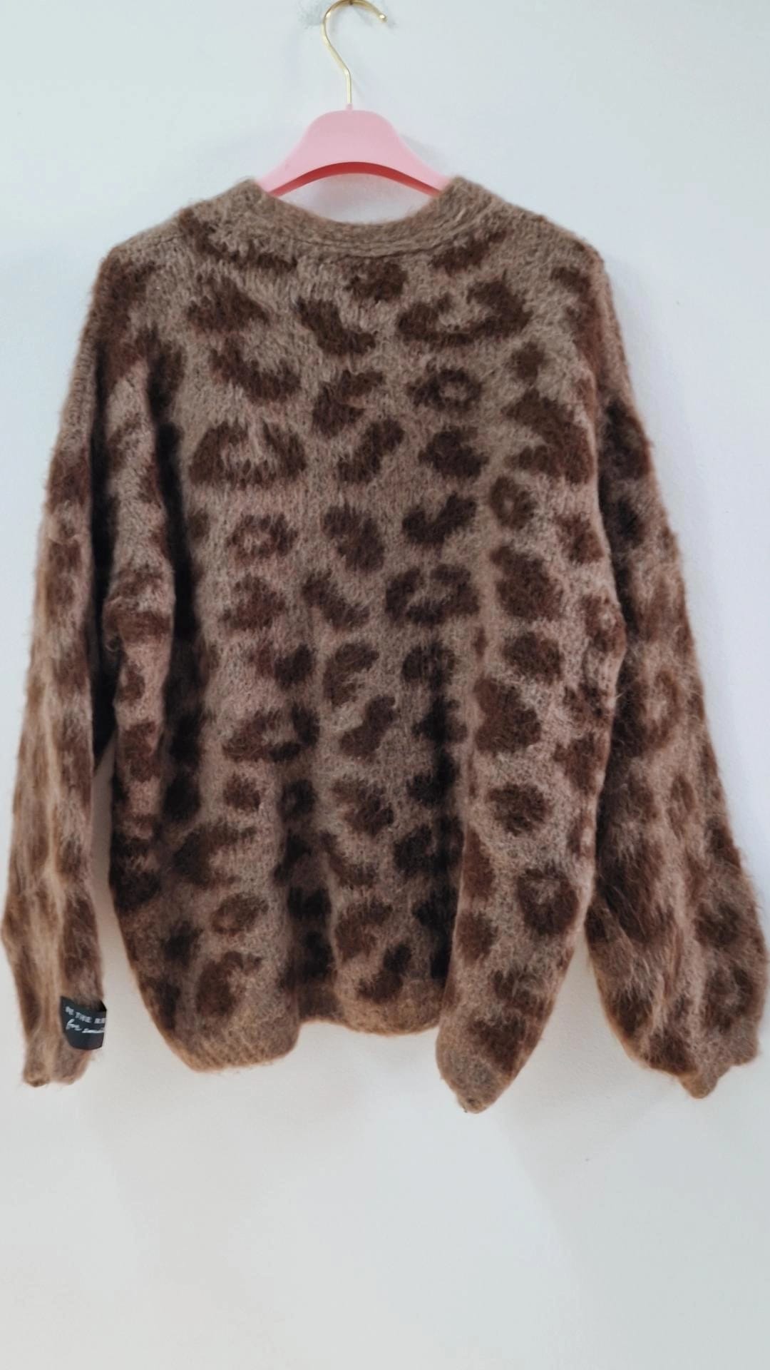 Strickjacke Leo mit Patch – Fashion Must-have SJ0194 I Made in Italy 34-42