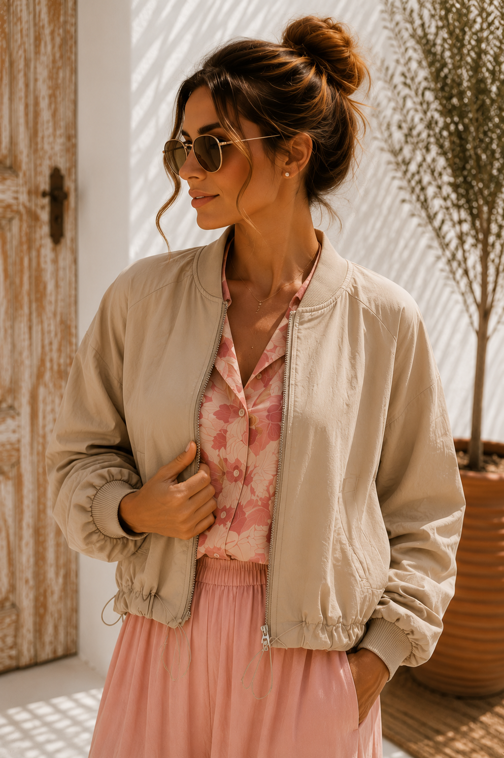Blouson Lucienne – Stilvoll durch die Übergangszeit Gr. 34.40/42