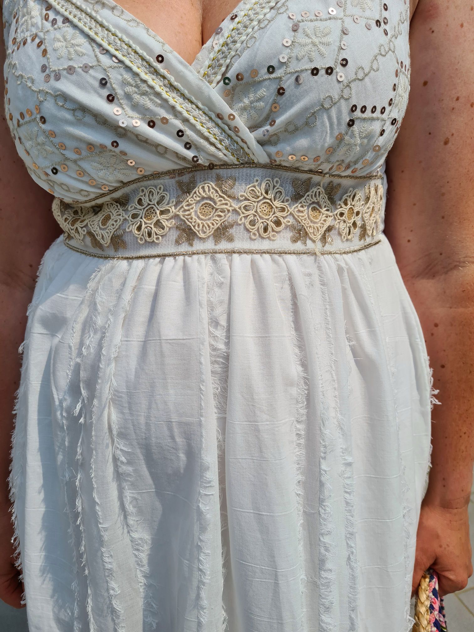 BOHEMIAN DRESS PUKET NEW 34-42 edles Boho Strand Kleid Sommer Made in Italy BOHEMIAN DRESS PUKET NEW 34-42 edles Boho Strand Kleid Sommer Made in Italy