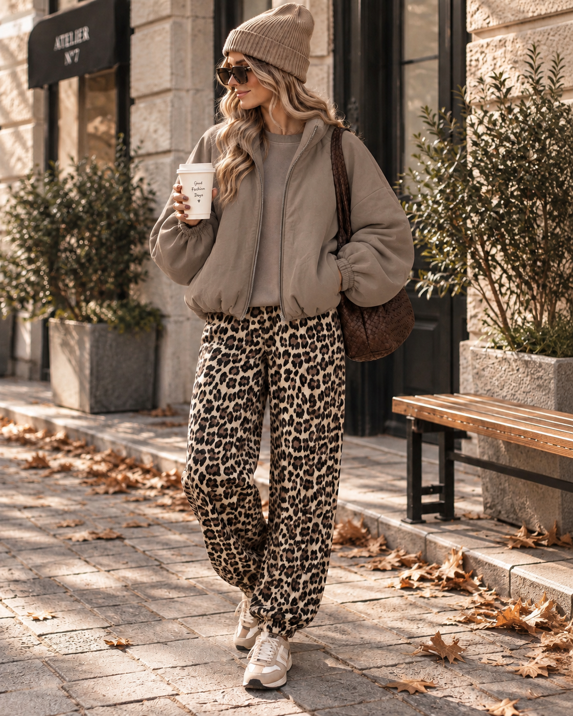 Jacke Puffy Monika – lässiger Allrounder für die Übergangszeit Made in Italy 34-42