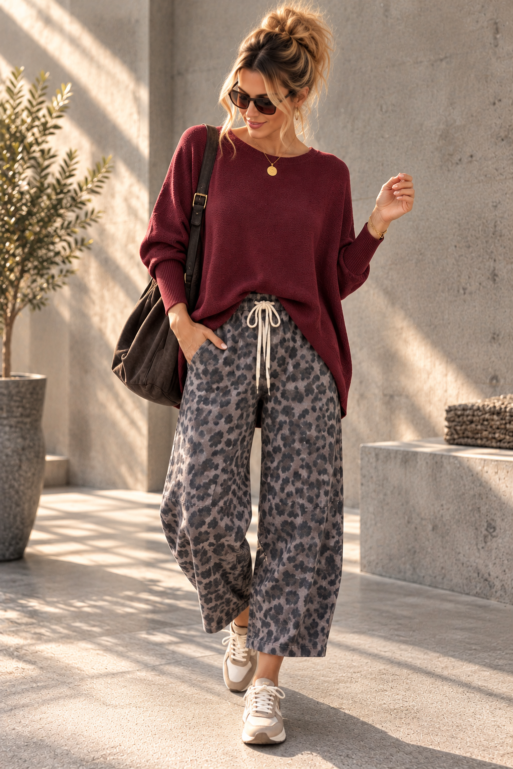 OVERSIZE KNIT SWEATER SIGRID Made in Italy 34-44/46 Strick Pullover