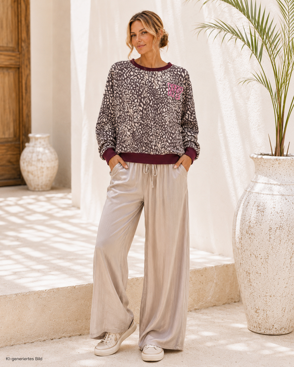 Sweatshirt „Brooklyn“– Made in Italy Gr. 34-42