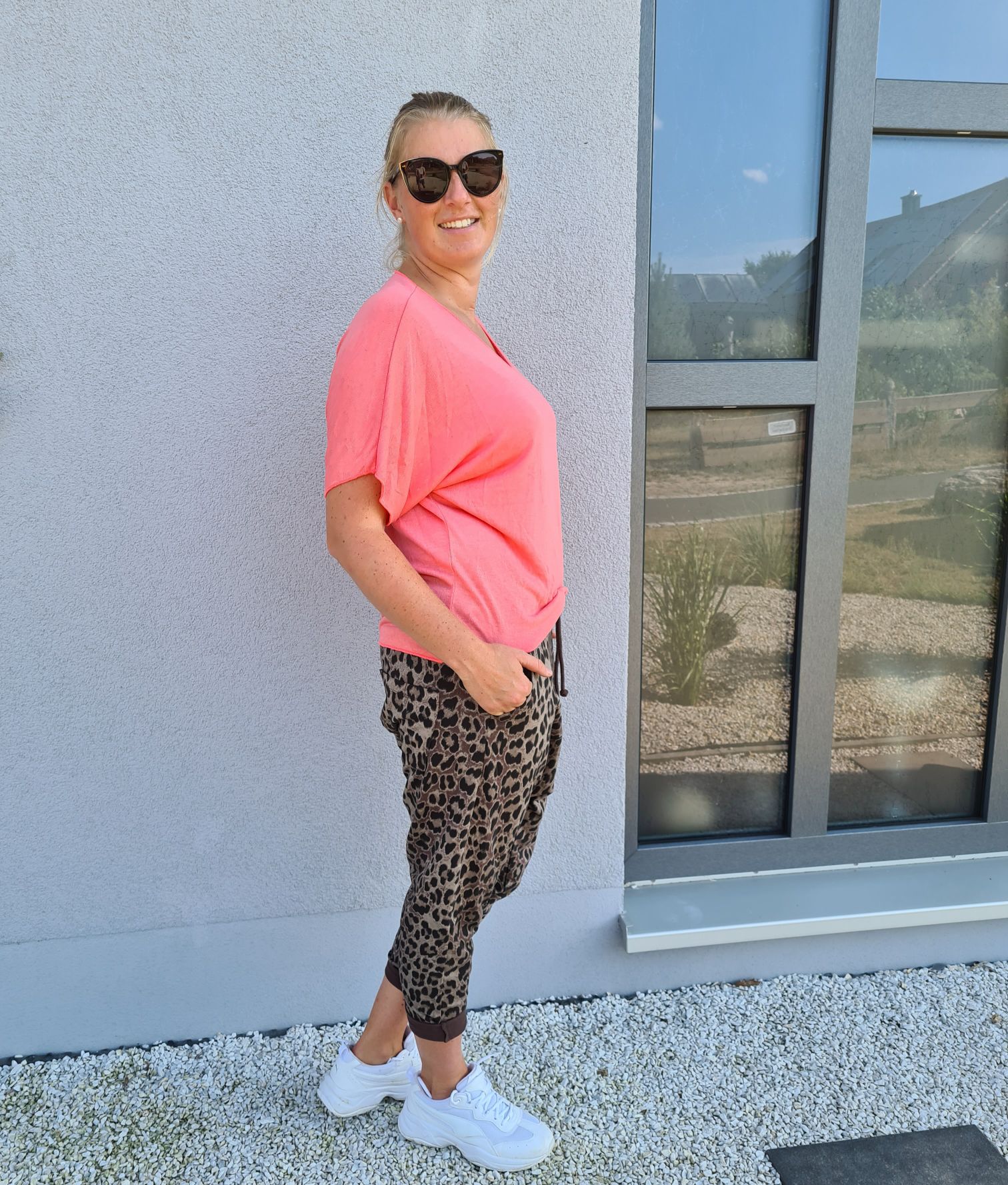 BASIC SHIRT RESI KORALLE leichter Pullover 34-42 Made in Italy Layer Shirt Feinstrick BASIC SHIRT RESI KORALLE leichter Pullover 34-42 Made in Italy Layer Shirt Feinstrick