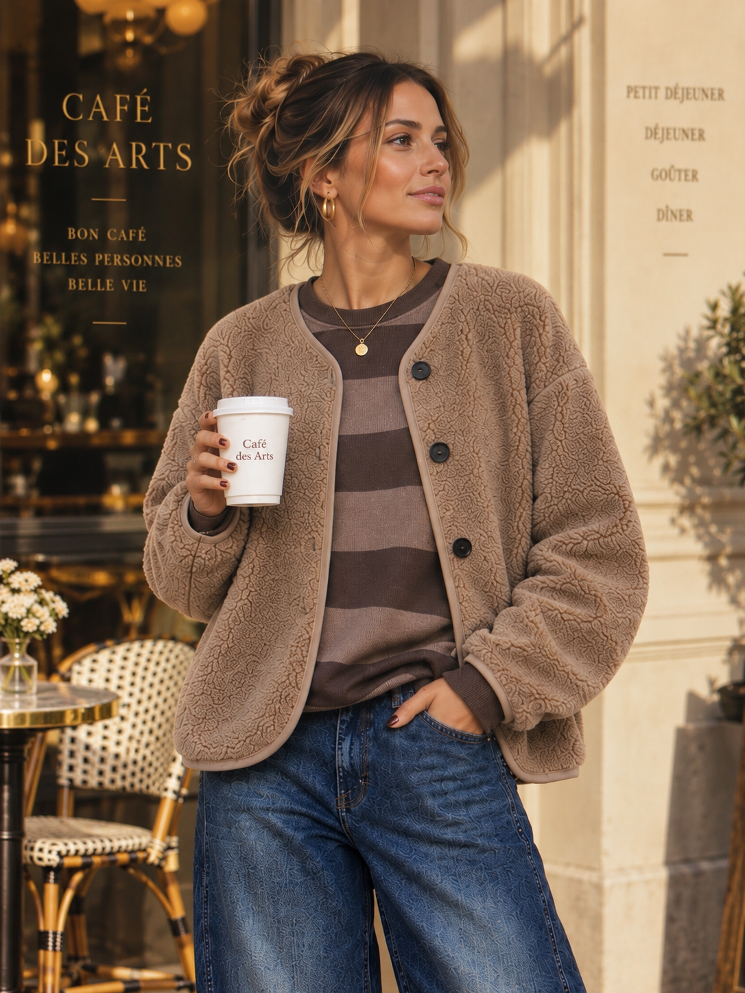 Teddyjacke Uni – TJ0159 | Made in Italy | 34-40/42