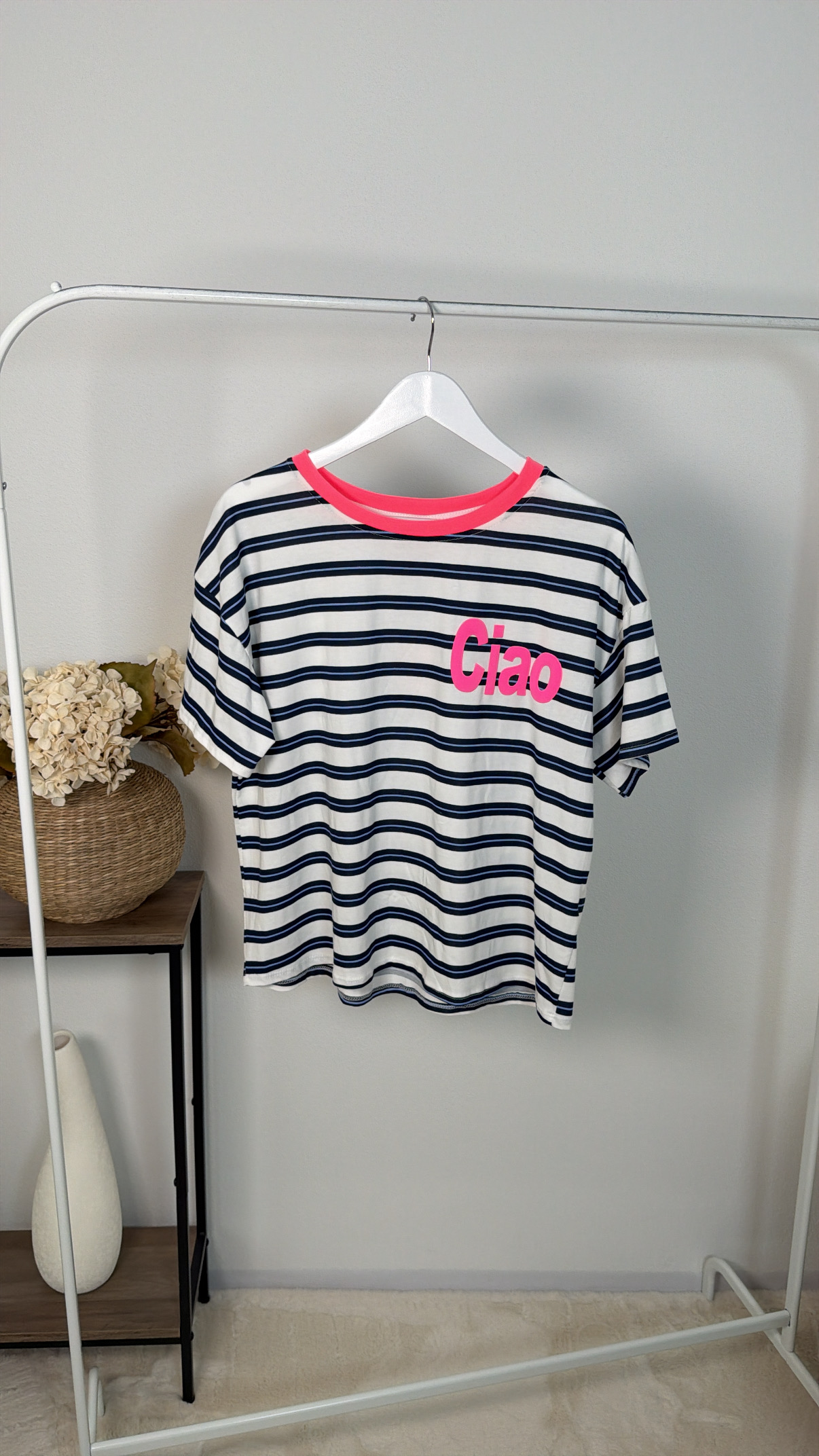 T-Shirt Stripes Ciao Nisida Made in Italy 34-40/42