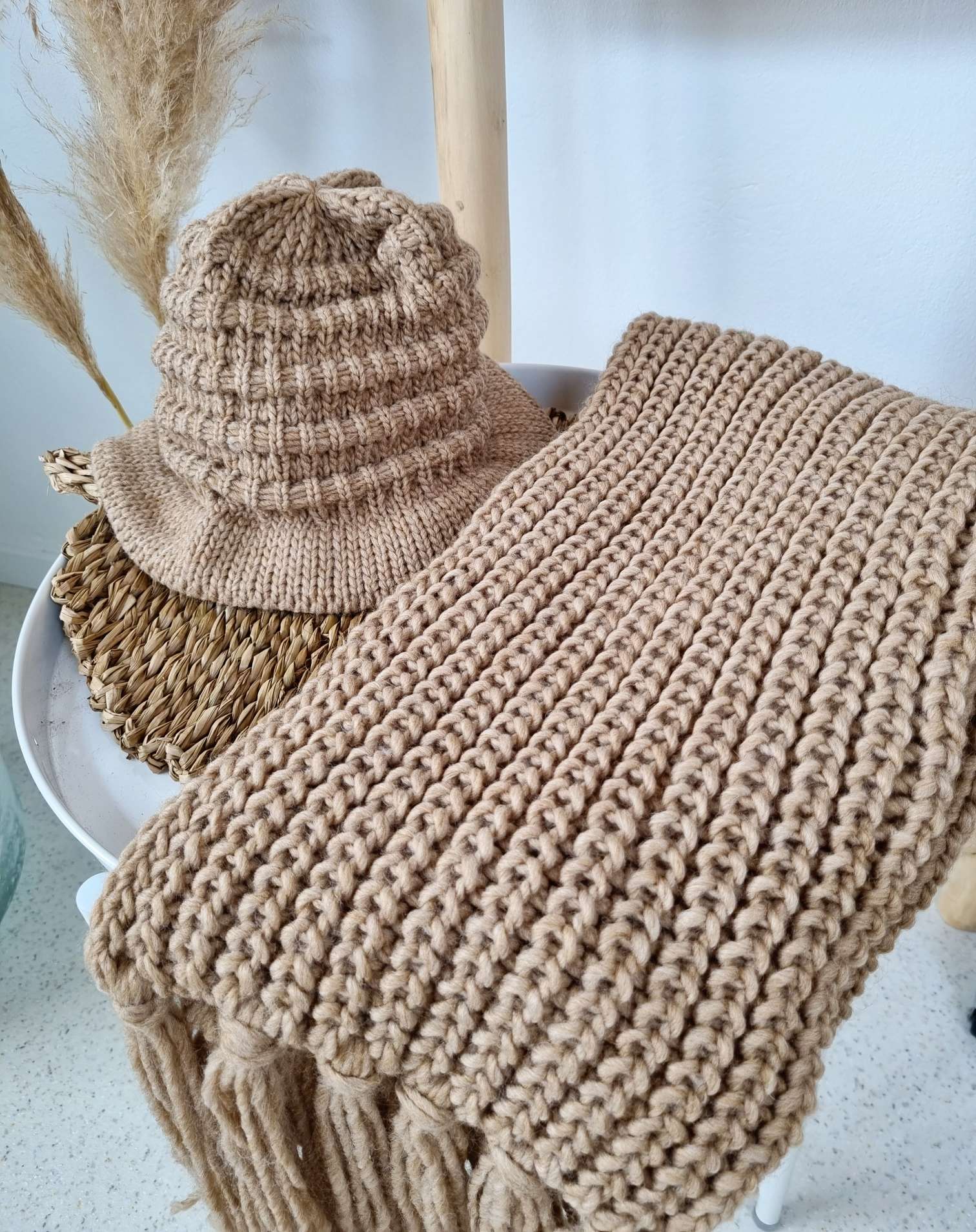 EDLER FISCHERHUT BELLADONNA CAMEL Strick Hut Mütze Made in Italy EDLER FISCHERHUT BELLADONNA CAMEL Strick Hut Mütze Made in Italy