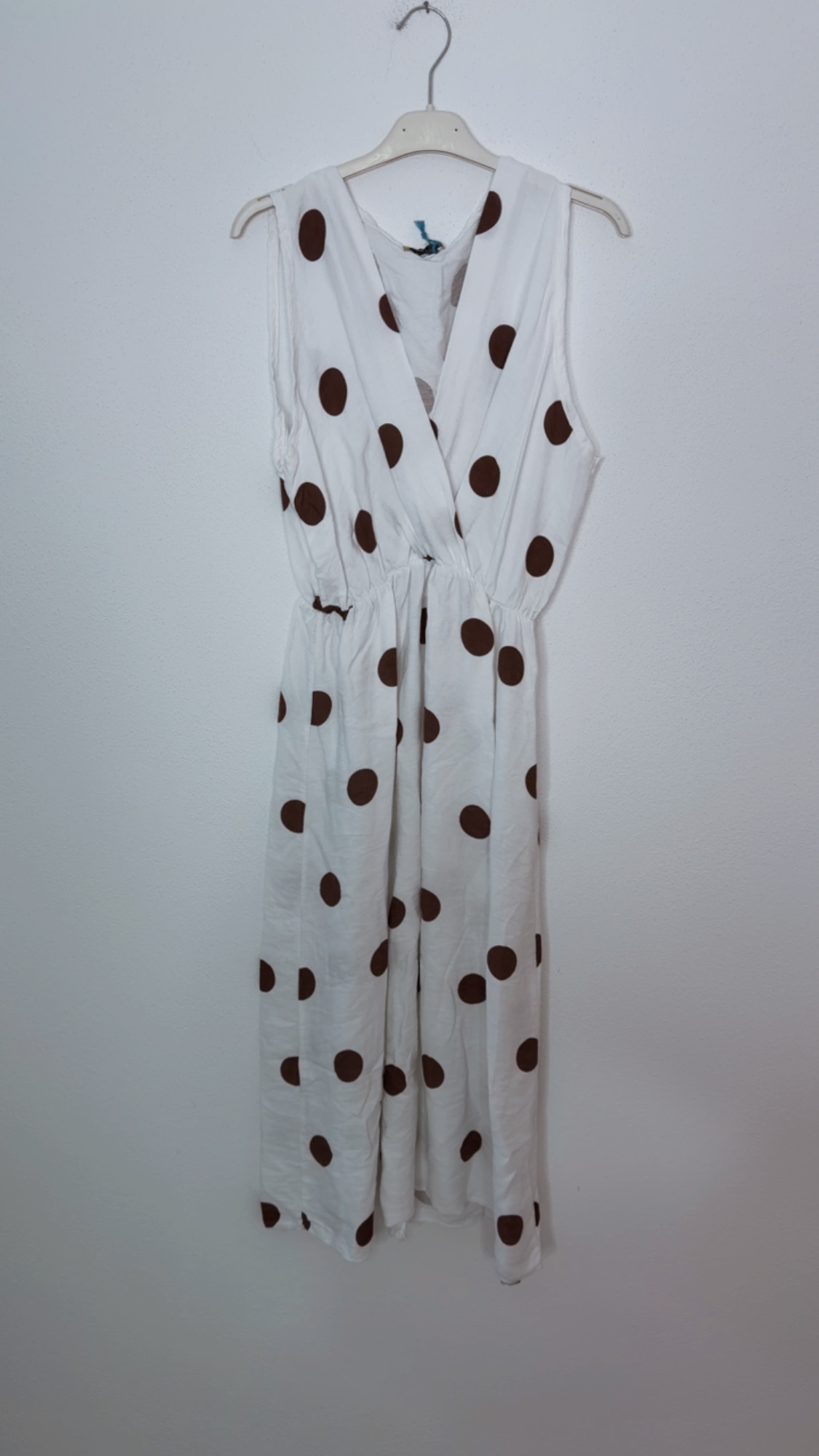 Maxi-Kleid Belladonna Polka Dots Made in Italy 34-42