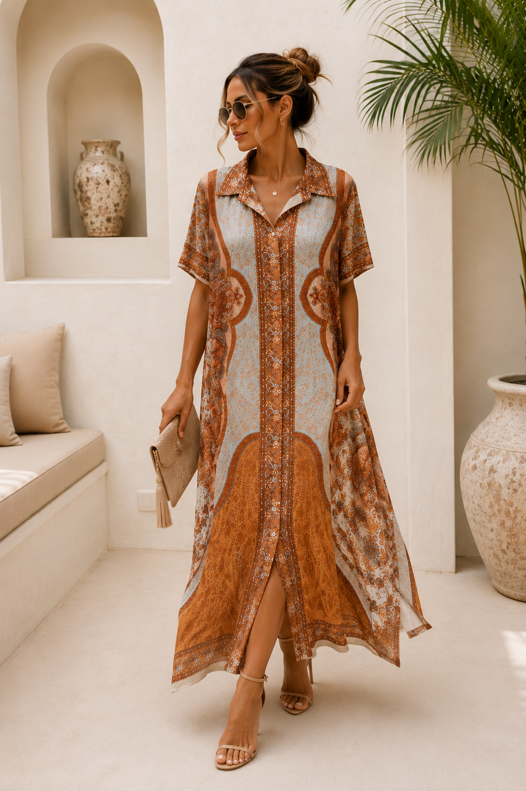 Seidenkleid „Valentia“ – Eleganz in ihrer schönsten Form Gr. 34-gute 42 Premium Kollektion