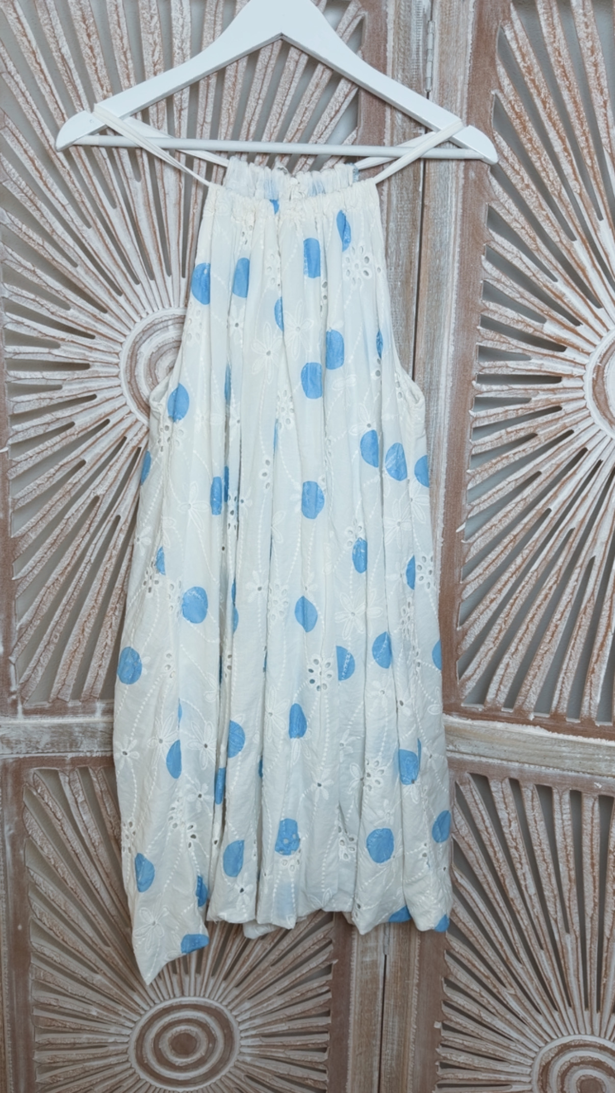 Kleid Aitana Dots-Muster Made in Italy 34-40
