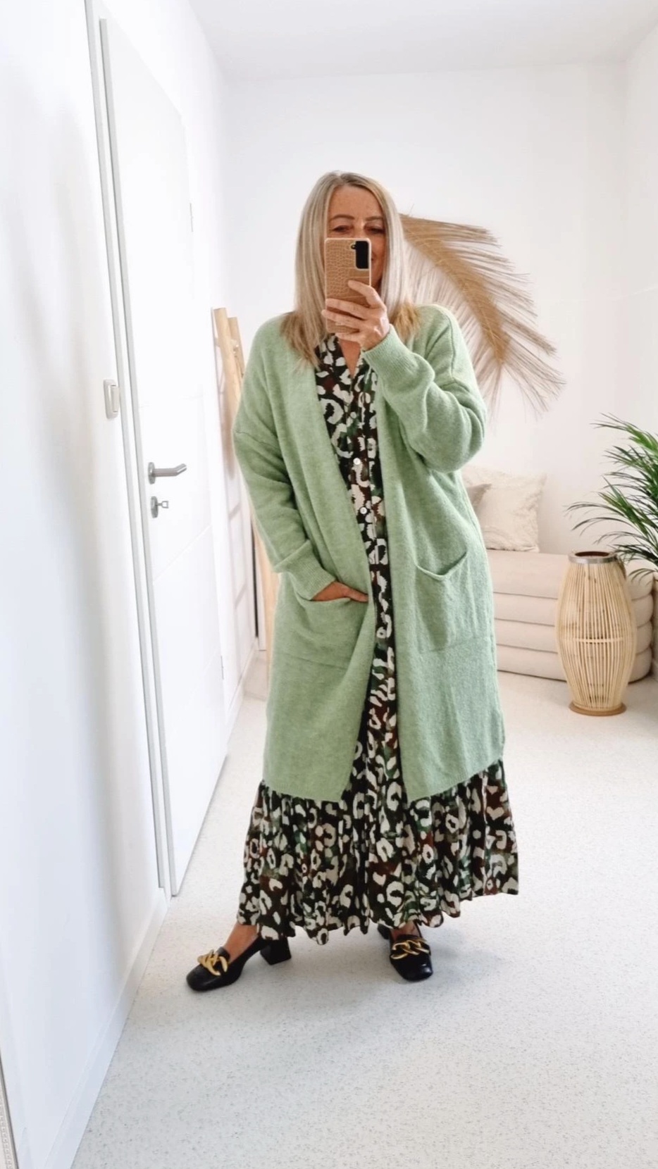 EDLER KNIT CARDIGAN TEODORA GRÜN Strick Jacke Mantel 34-42 Made in Italy EDLER KNIT CARDIGAN TEODORA GRÜN Strick Jacke Mantel 34-42 Made in Italy