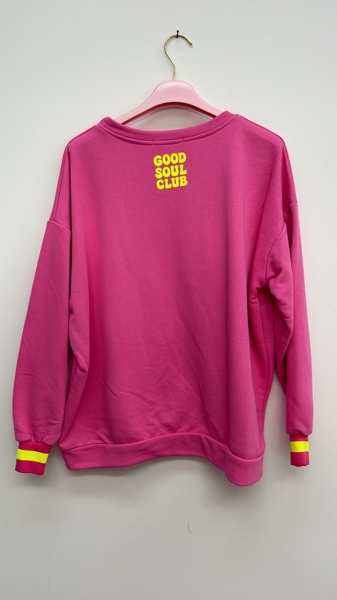 Sweatshirt „Good Soul“ Made in Italy