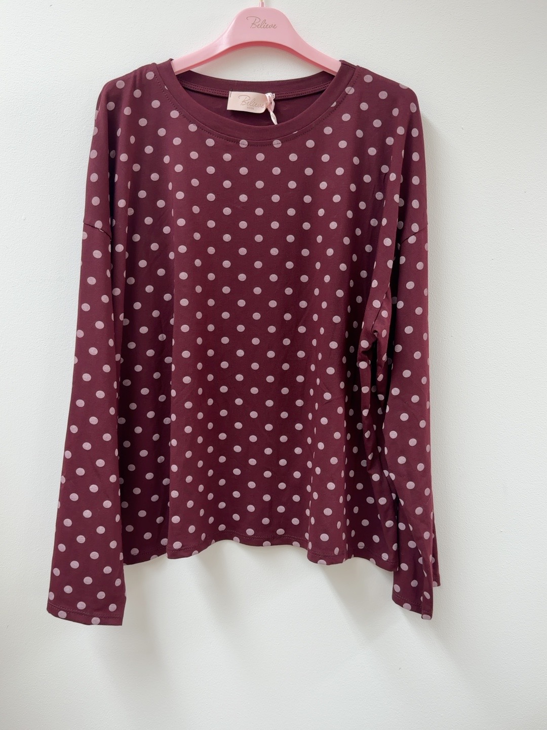 Longsleeve Dots I LS0146 I Made in Italy 34-42/44
