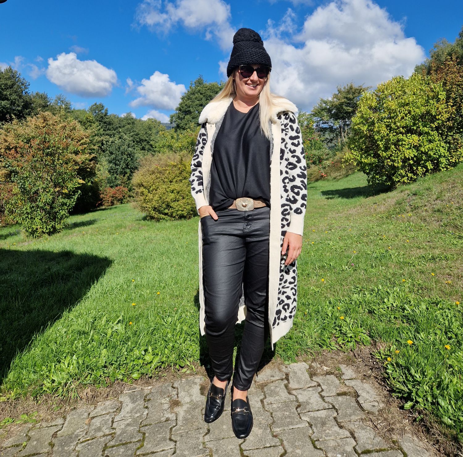 LUXURY KNIT COAT MIRINA CREME LEO 34-42 Strickmantel Mantel Cardigen Italy Kollektion LUXURY KNIT COAT MIRINA CREME LEO 34-42 Strickmantel Mantel Cardigen Italy Kollektion