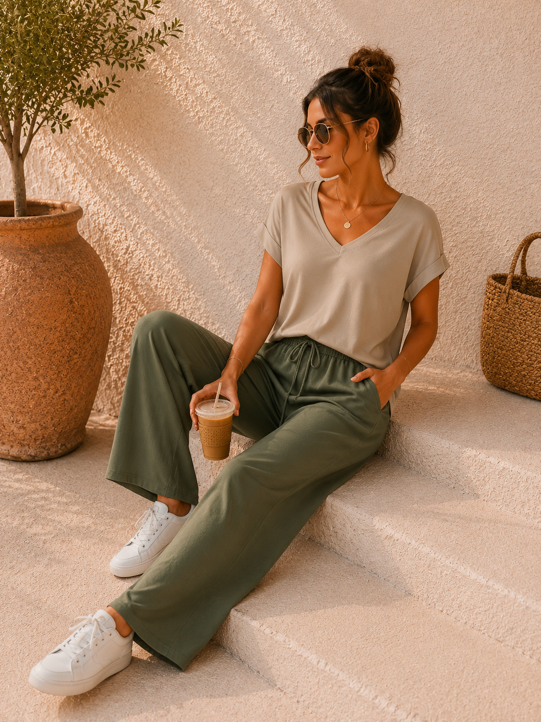 Basic-Shirt Formentera Uni Made in Italy 34-40/42