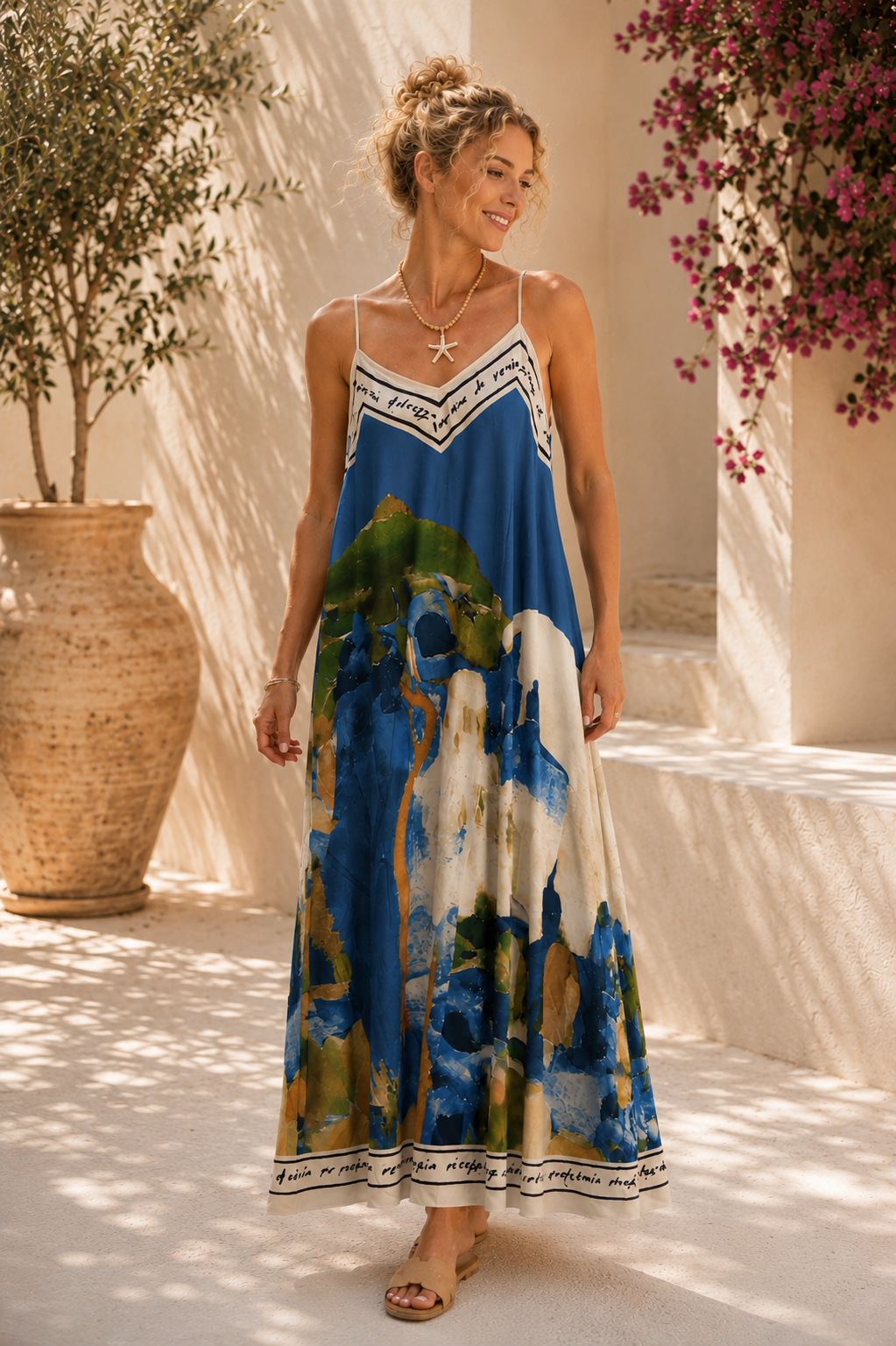 Kleid Amalfi Vista – Made in Italy | passend bis Größe 42