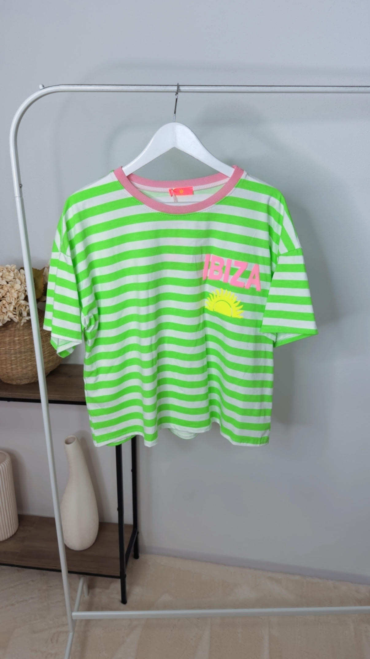 T-Shirt Alma Ibiza Sun Blockstreifen Made in Italy 34-42/44